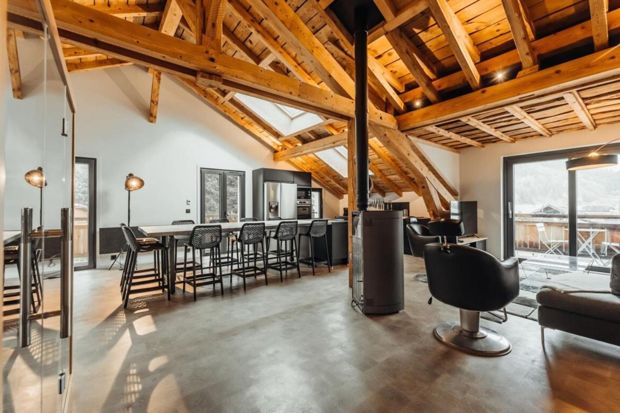 Luxurious 3-Bedroom Flat With Sauna And Garage Chamonix Exterior foto
