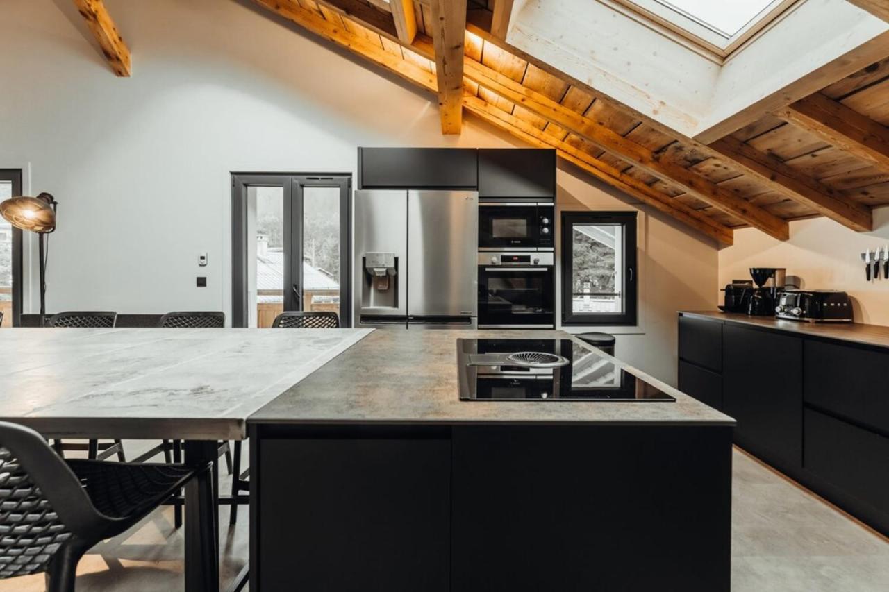 Luxurious 3-Bedroom Flat With Sauna And Garage Chamonix Exterior foto