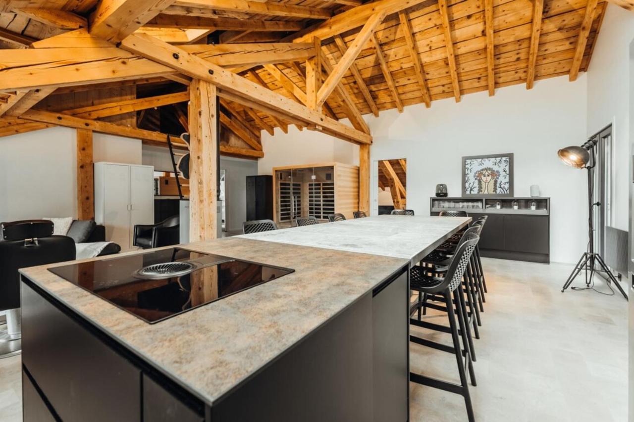 Luxurious 3-Bedroom Flat With Sauna And Garage Chamonix Exterior foto