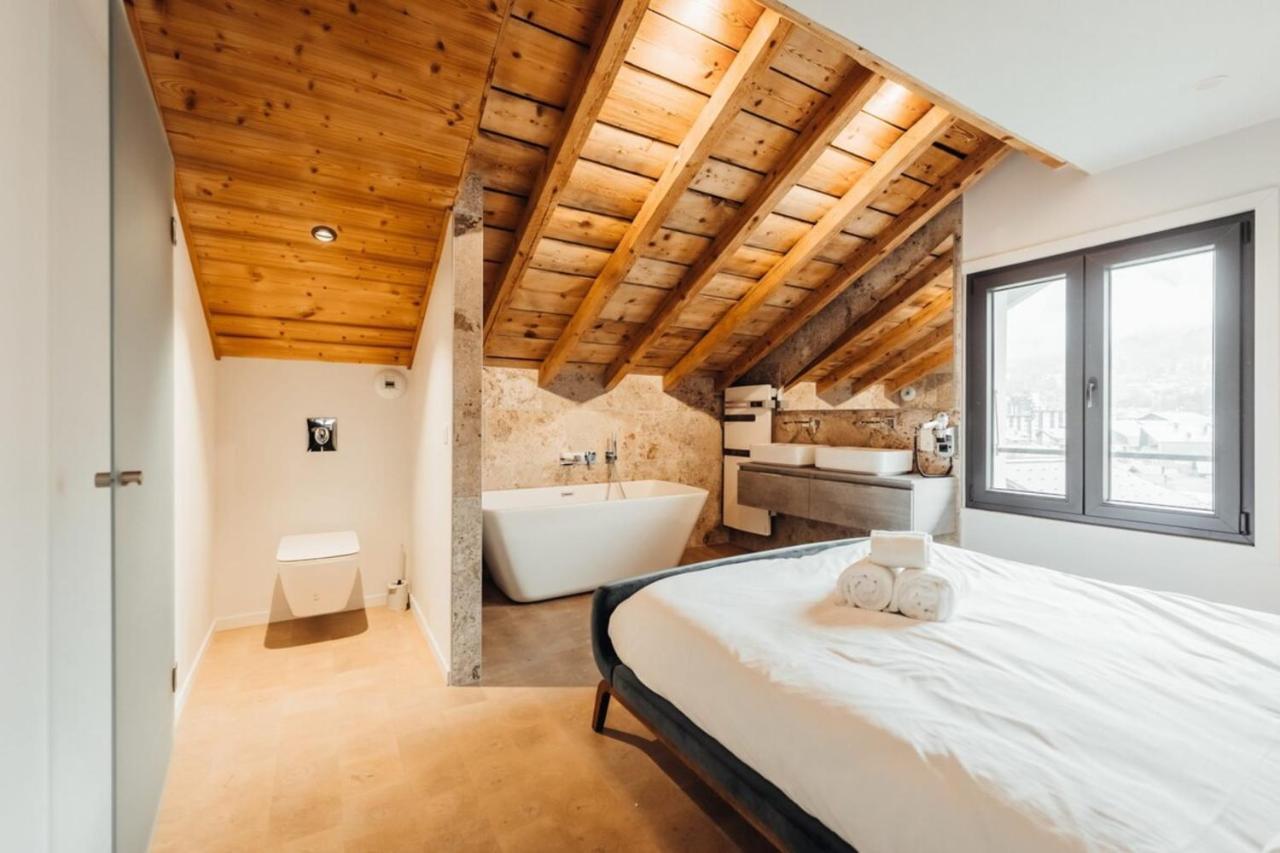 Luxurious 3-Bedroom Flat With Sauna And Garage Chamonix Exterior foto