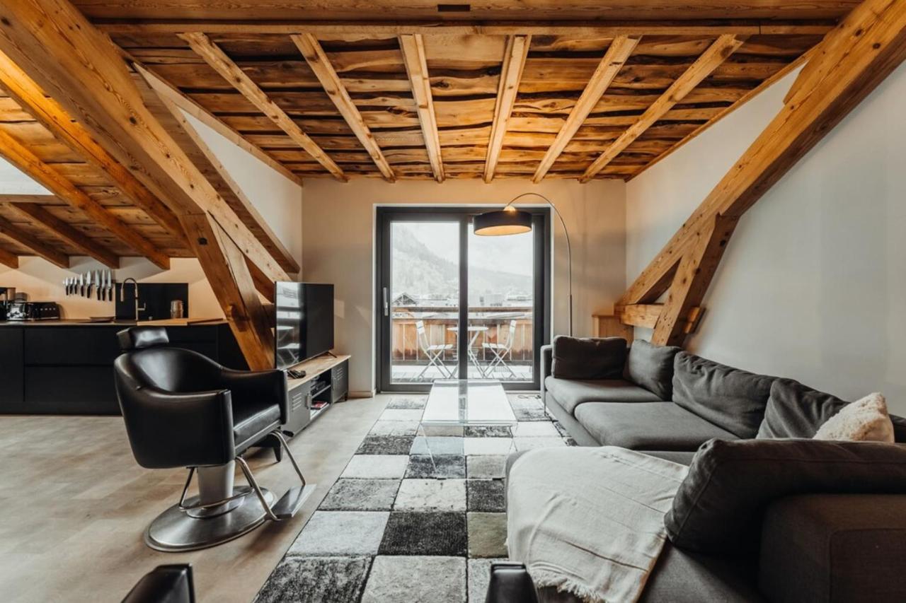 Luxurious 3-Bedroom Flat With Sauna And Garage Chamonix Exterior foto
