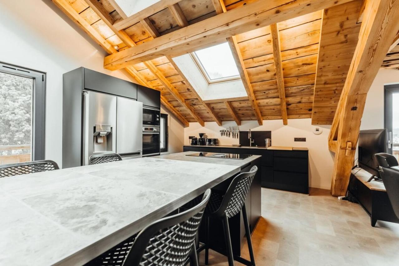 Luxurious 3-Bedroom Flat With Sauna And Garage Chamonix Exterior foto